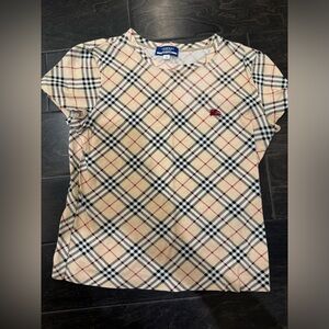 burberry blue label t shirt women’s